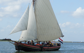 Boot huren Muiden. Klipper Anna Muiden