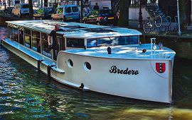 Boot huren Amsterdam. Salonboot Bredero