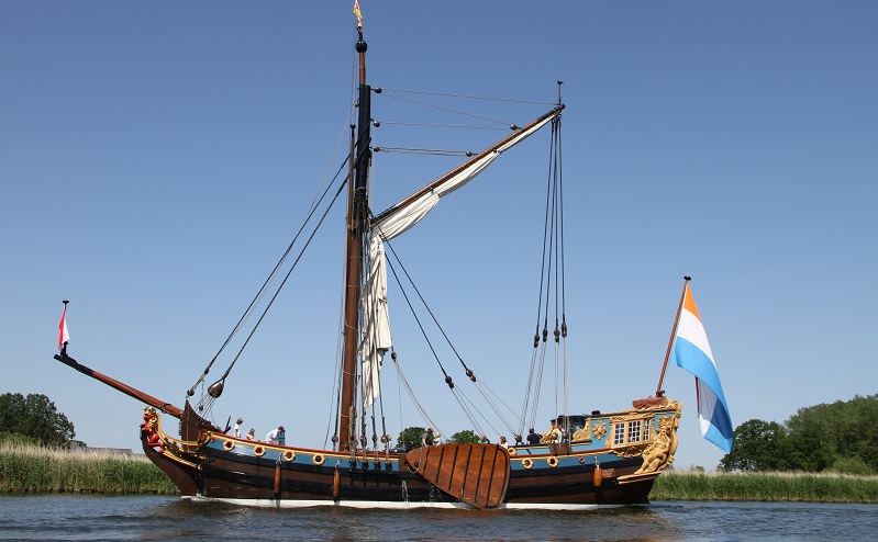 Boot huren Muiden. Statenjacht De Utrecht