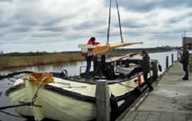 Boot huren Grou. Skûtsje Nijverheid