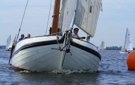 Boot huren Gaastmeer. Skûtsje Rosalie