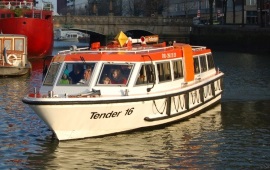 Boot huren Rotterdam. Rondvaartboot Tender 16