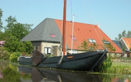 Boot huren Turfhoeke. Skûtsje Swaentsje