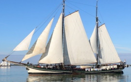 Boot huren Kampen. Klipper Avondrood