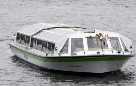 Boat rental . Canal tour boat Corneille