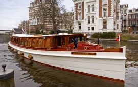 Boot mieten Amsterdam. Salonboot Soeverein