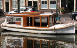 Boat rental The Hague. Saloon boat Stella maris