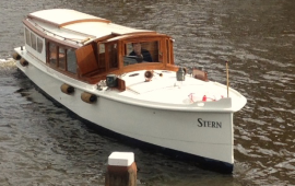 Boot huren Amsterdam. Salonboot Stern