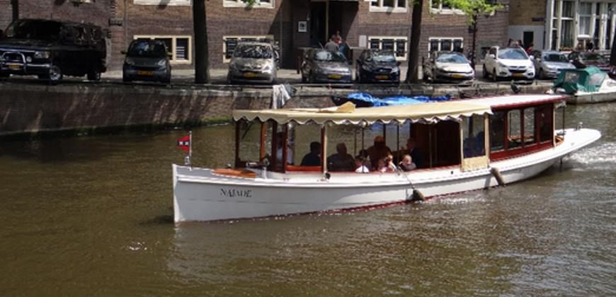 Salonboot huren Amsterdam Najade
