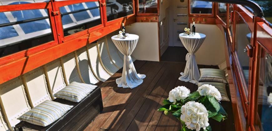 Salonboot huren Amsterdam Anna Maria