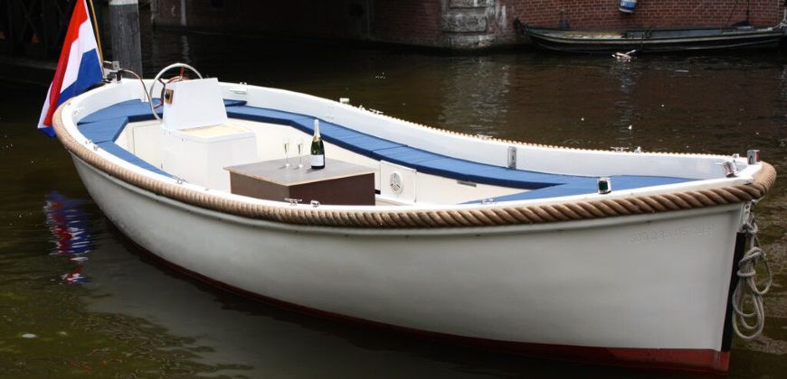 sloep huren amsterdam willy