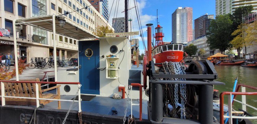 motorschip huren rotterdam visithor