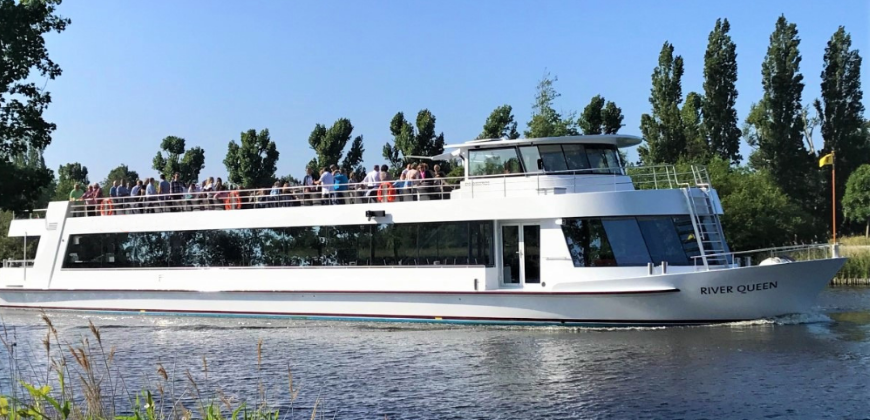 partyboot river queen leiderdorp huren