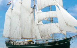 Boot huren Kampen. Tall ship Summertime