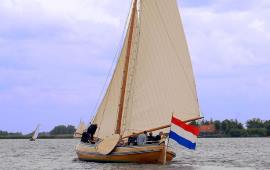 Boot huren Terherne. Tjalk Tjet Rixt